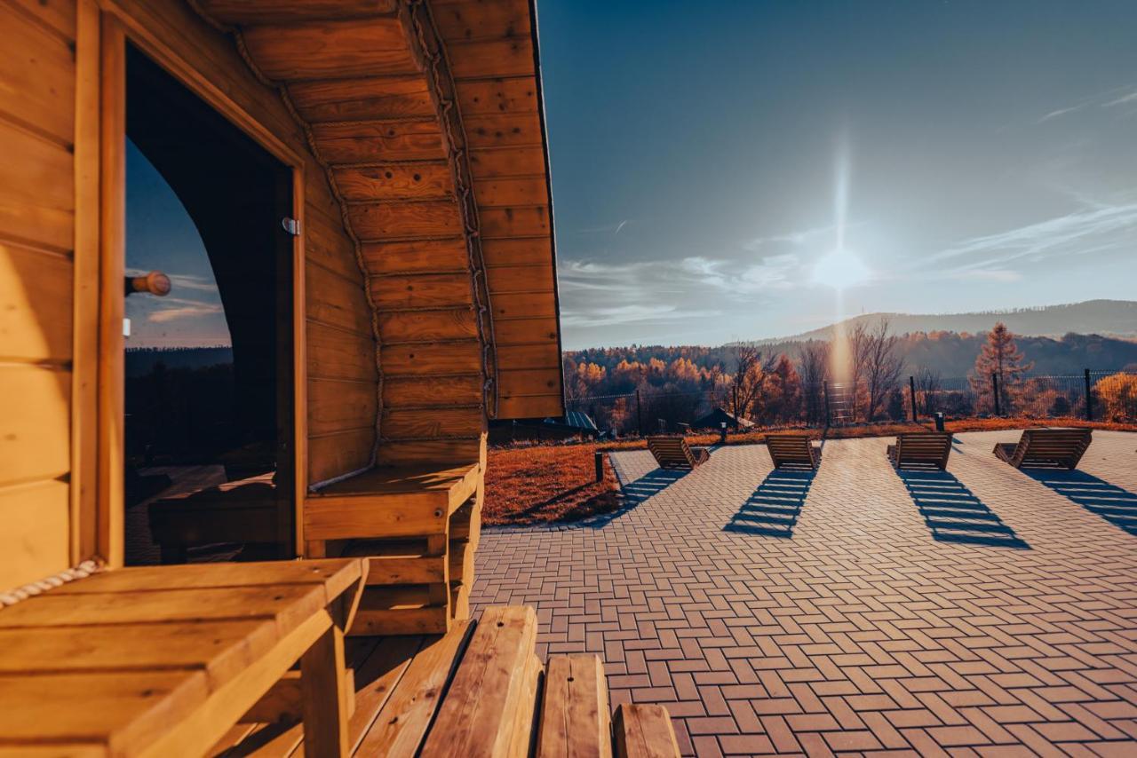Chaty Skwirutowe Wzgorze - Domki Caloroczne Solina  Luaran gambar